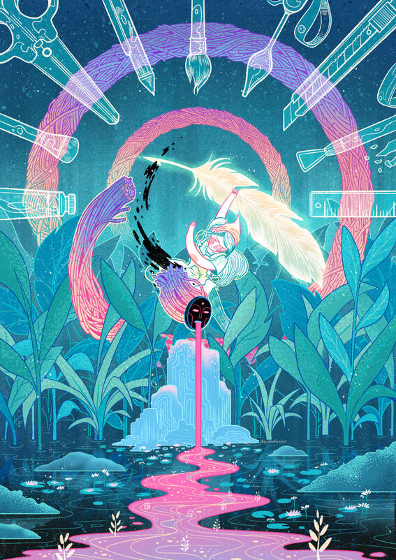 &quot;The Artist&#39;s Smite&quot; (2nd Place)